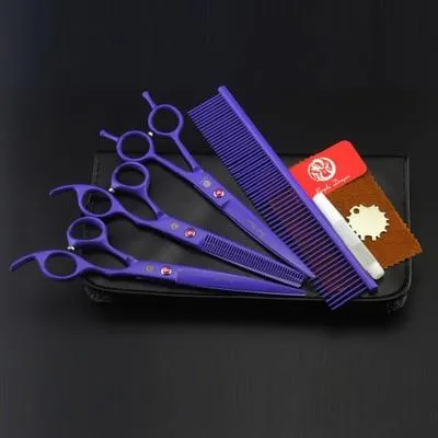 Professional Dog Grooming Scissor Set - 7"