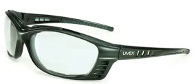 Protective Glasses - Uvex Livewire Sealed Safety Glasses, Clear Lens with Matte Black Frame/Temple Colour S2600HS