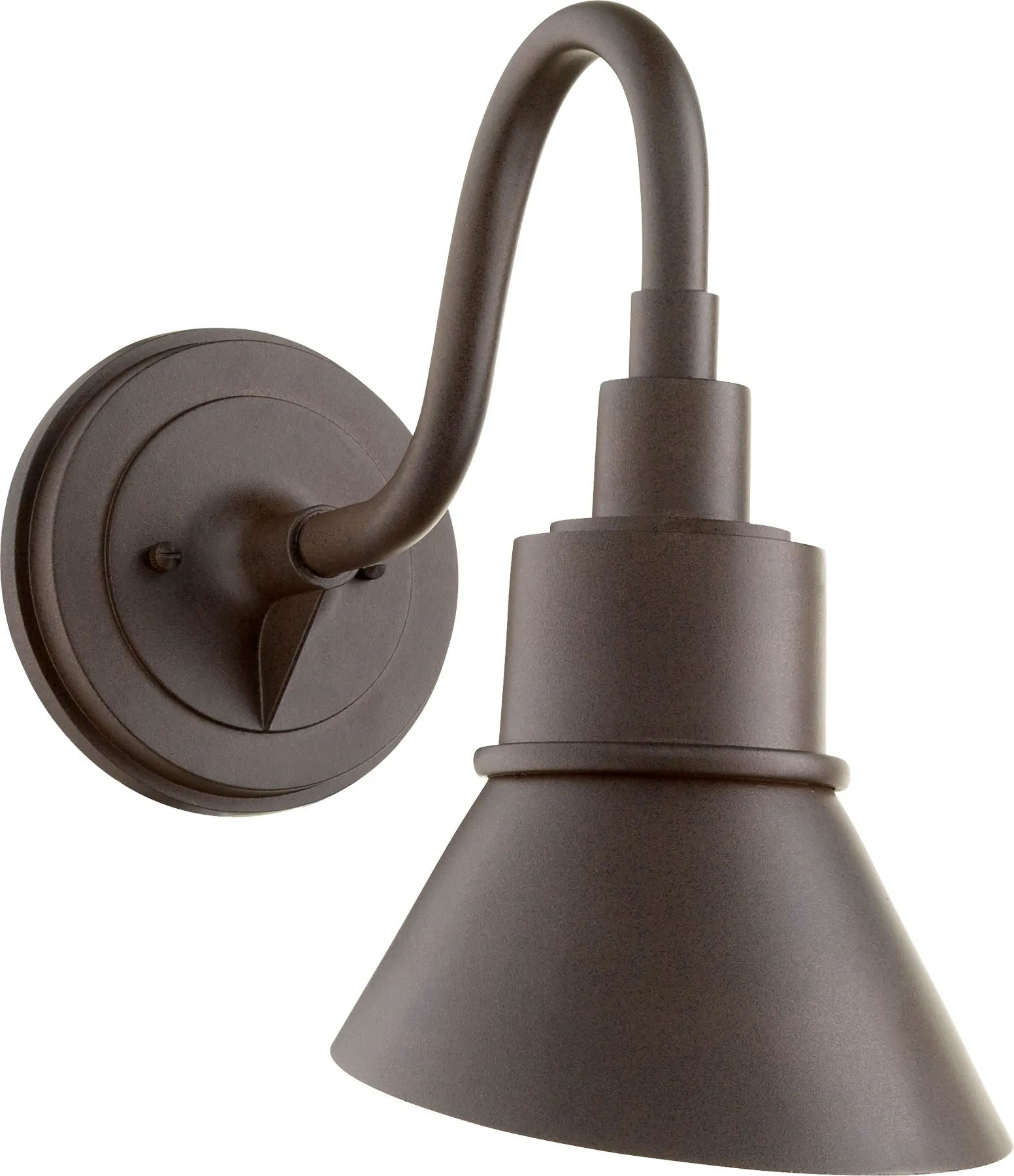 Quorum Torrey 730-86 Wall Mount Farmhouse Barn Light Transitional - Oiled Bronze