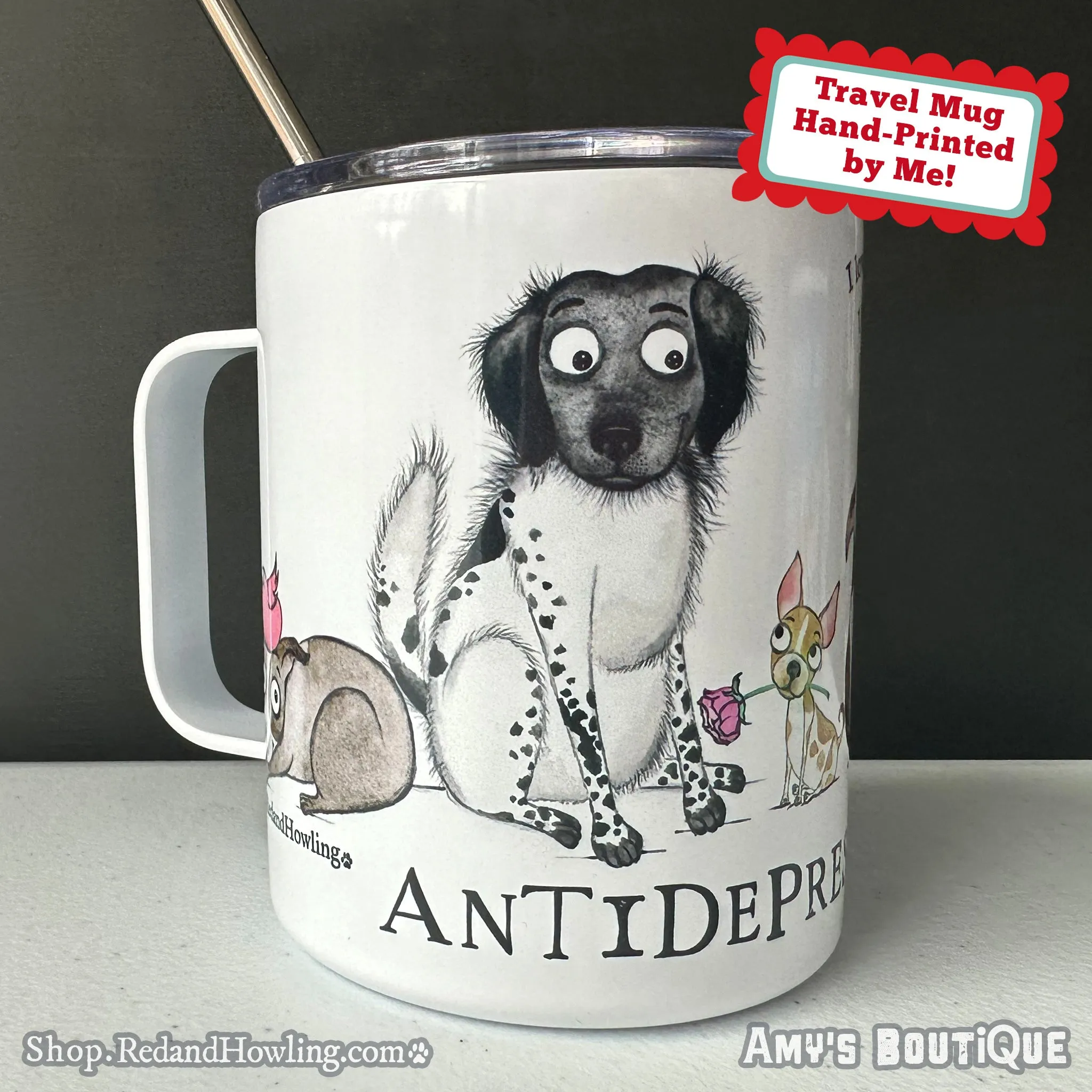 "Antidepressants" Travel Mug