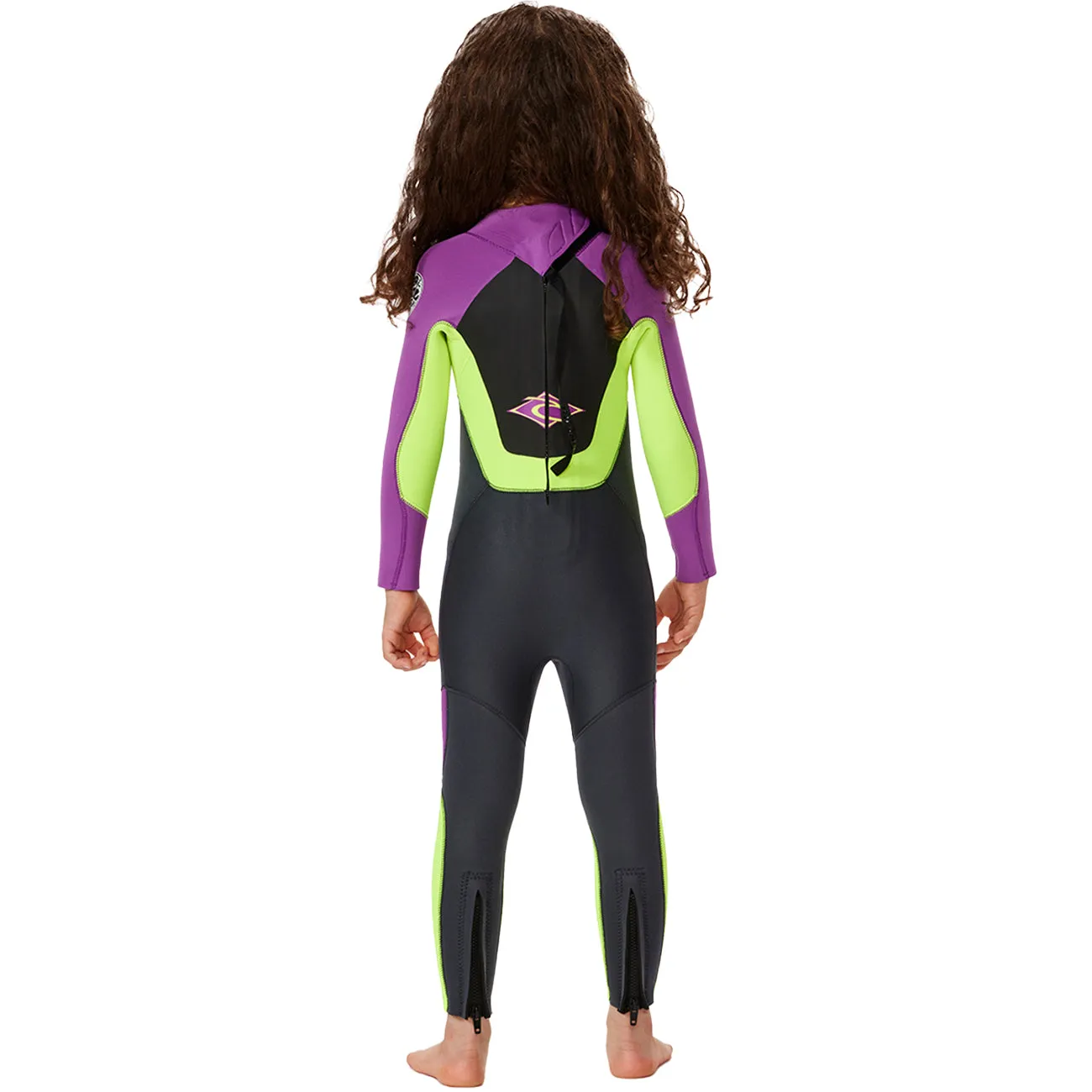 Rip Curl Youth Groms Omega 4/3 Back Zip Wetsuit