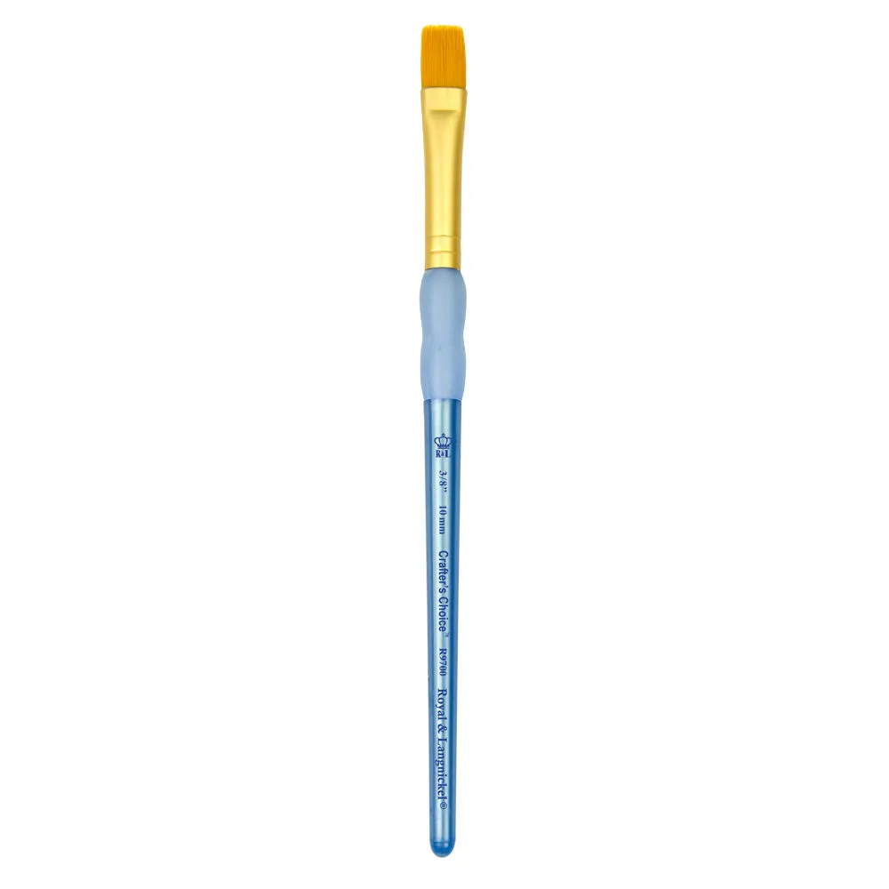 ROYAL BRUSH R9700 Crafter's Choice Taklon Gold Wash Brush - 4 Sizes