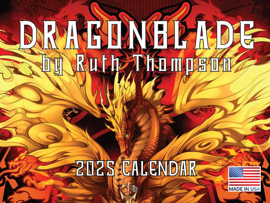 Ruth Thompson Dragonblade Wall Calendar