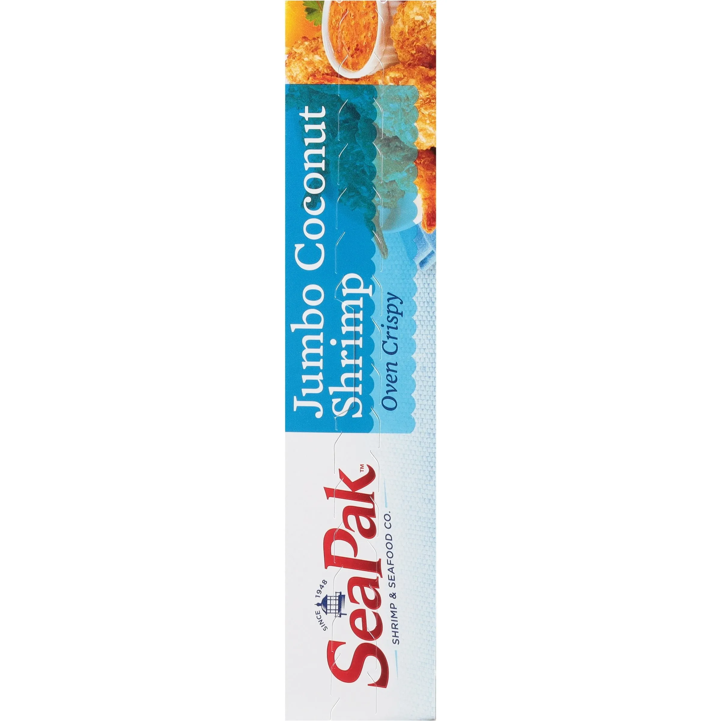 SeaPak Jumbo Coconut Shrimp with Orange Marmalade Sauce, Frozen, 16 oz