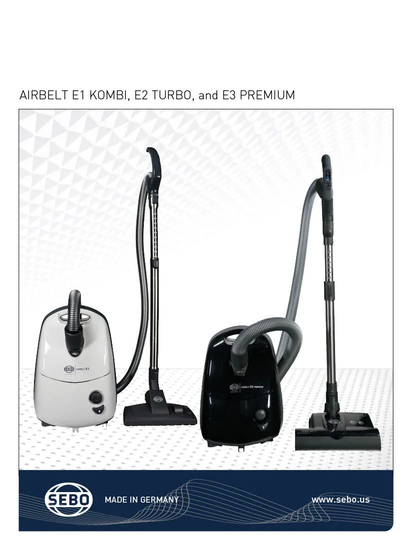 Sebo AIRBELT E2 Turbo