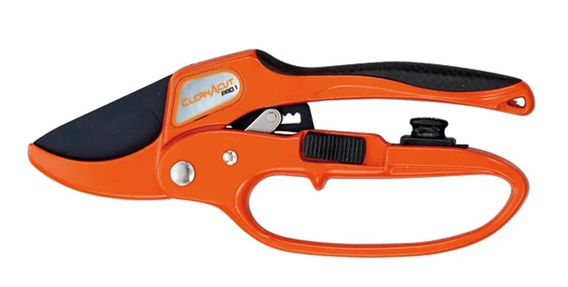 Secateur - CleanAcut Pro 1 Ratchet Secateurs With Multi Purpose Sharpener