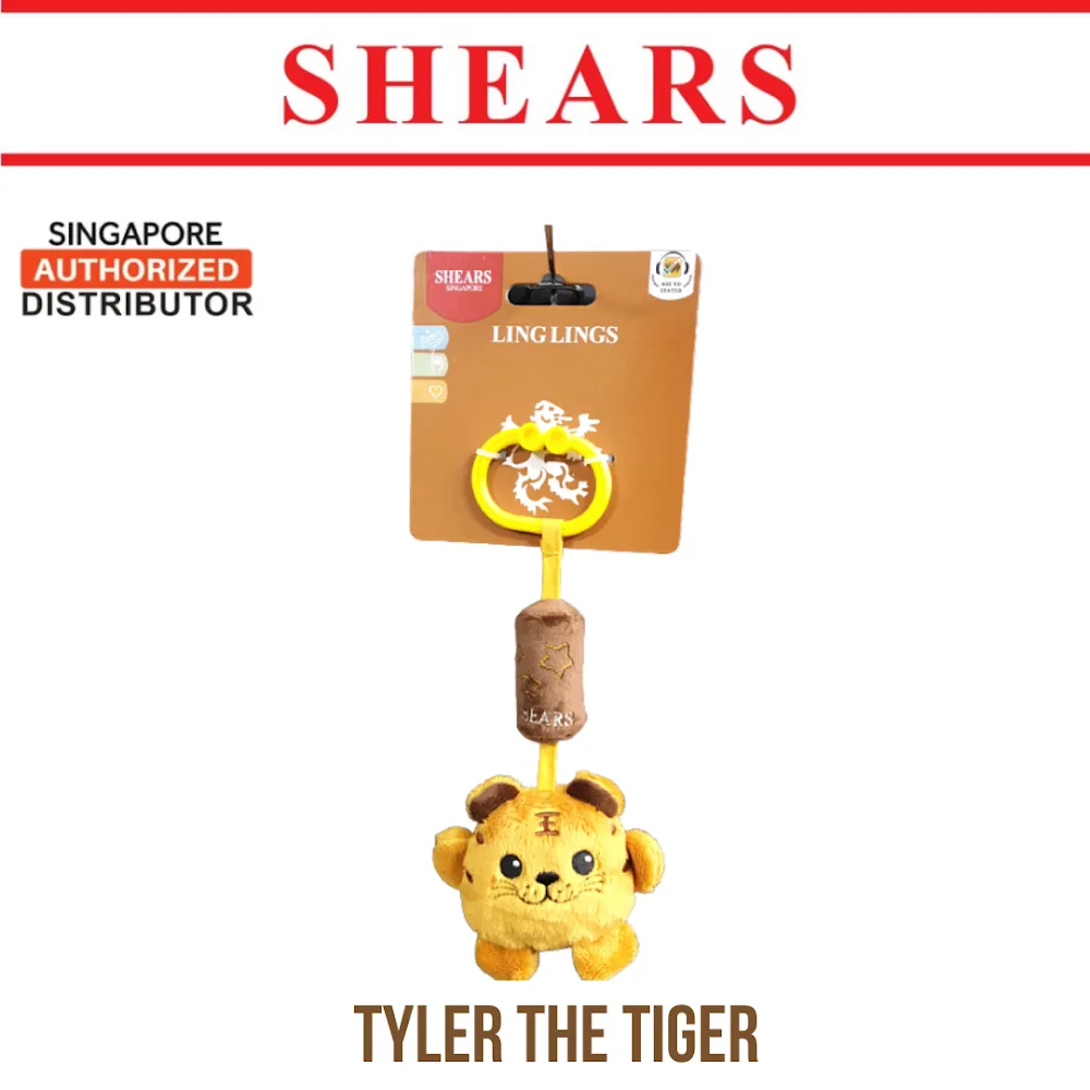 Shears Baby Soft Toy Toddler Ling Ling Toy Tyler The Tiger