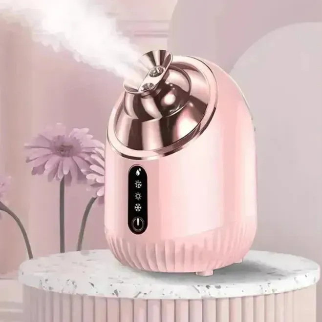 Shiny Rosy Nano Facial Steamer