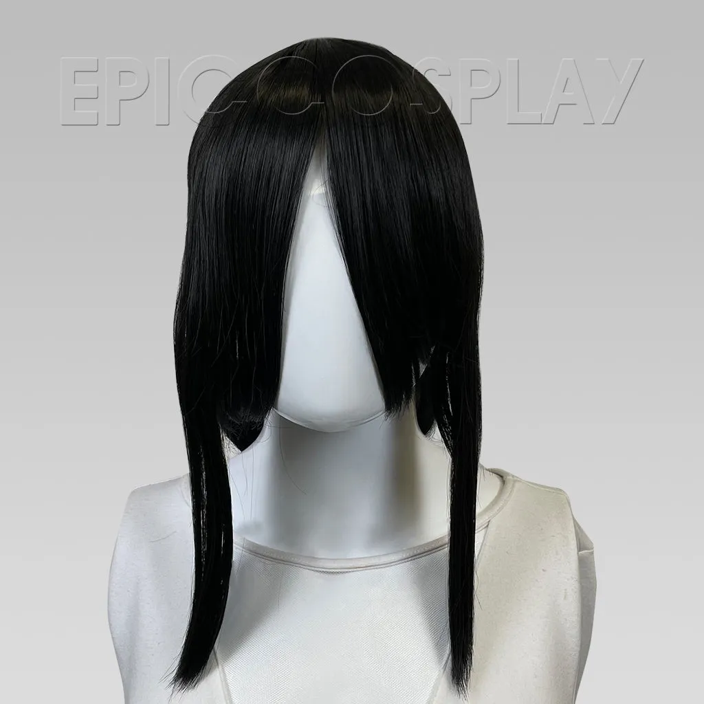 Signature - Long Bangs Black Wig