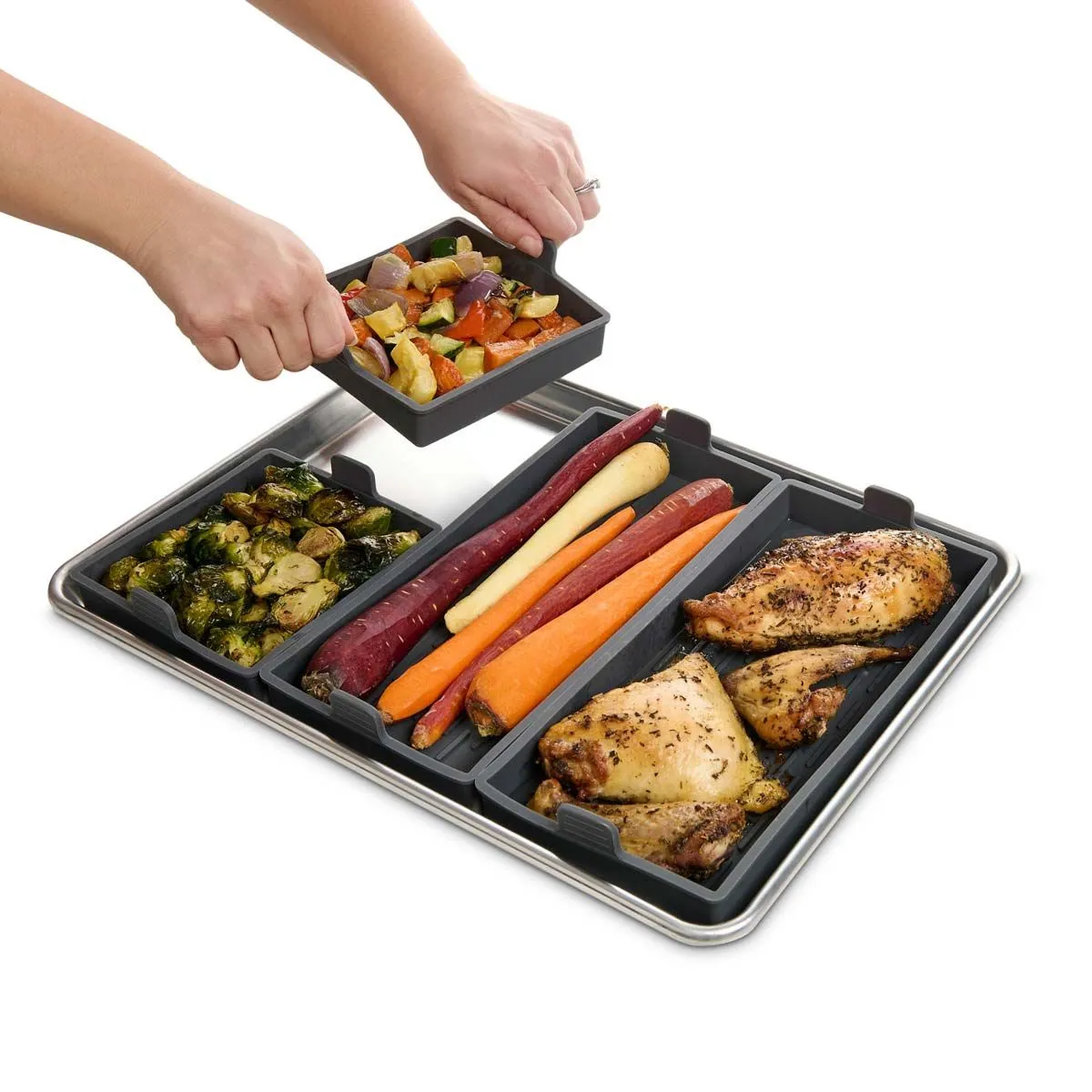 Silicone Sheet Pan Dividers