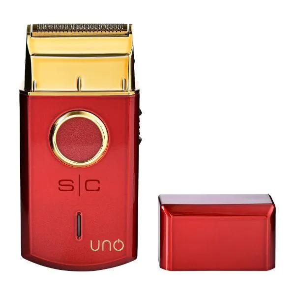 StyleCraft Uno Single Foil Shaver Red