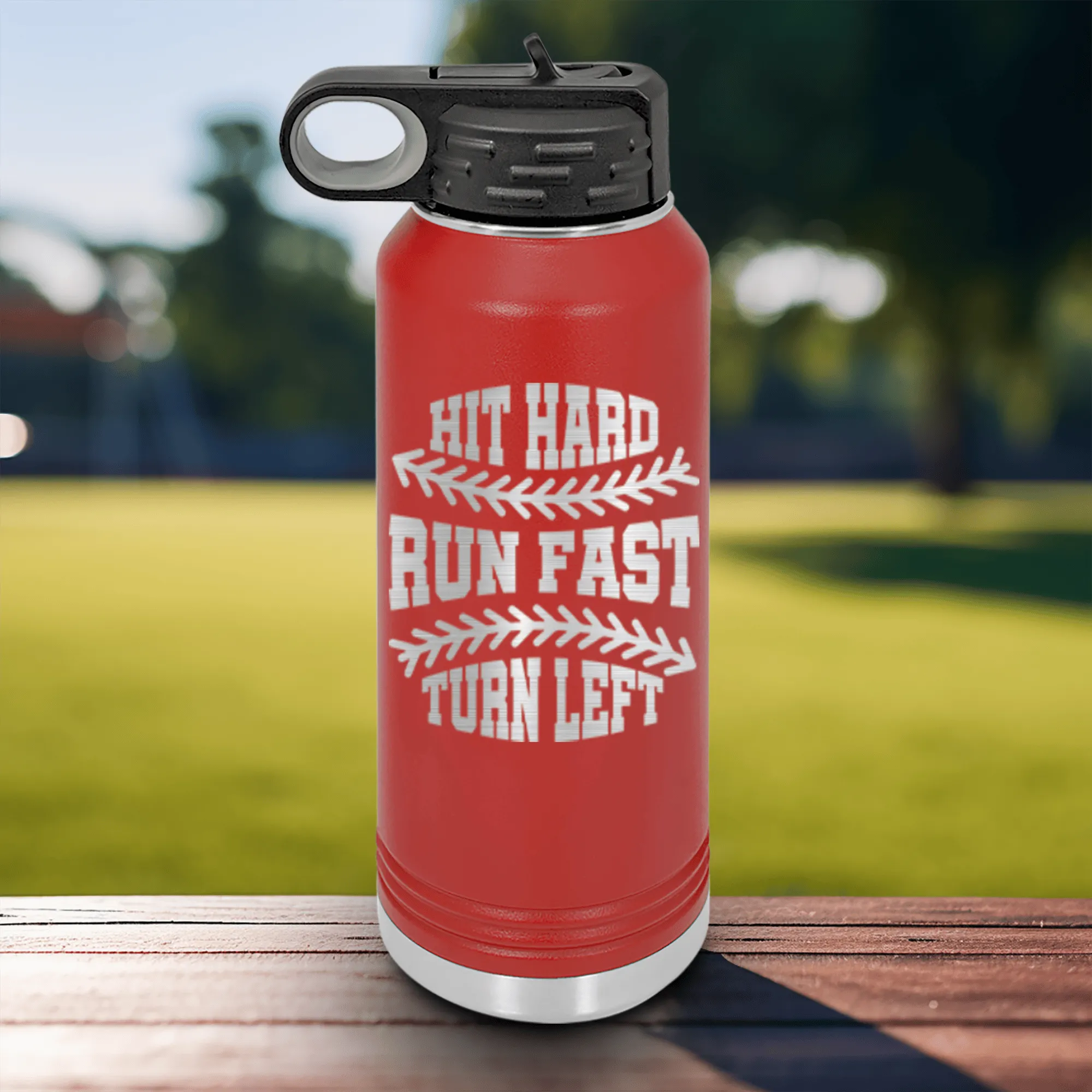 Swing For The Fences Water Bottle