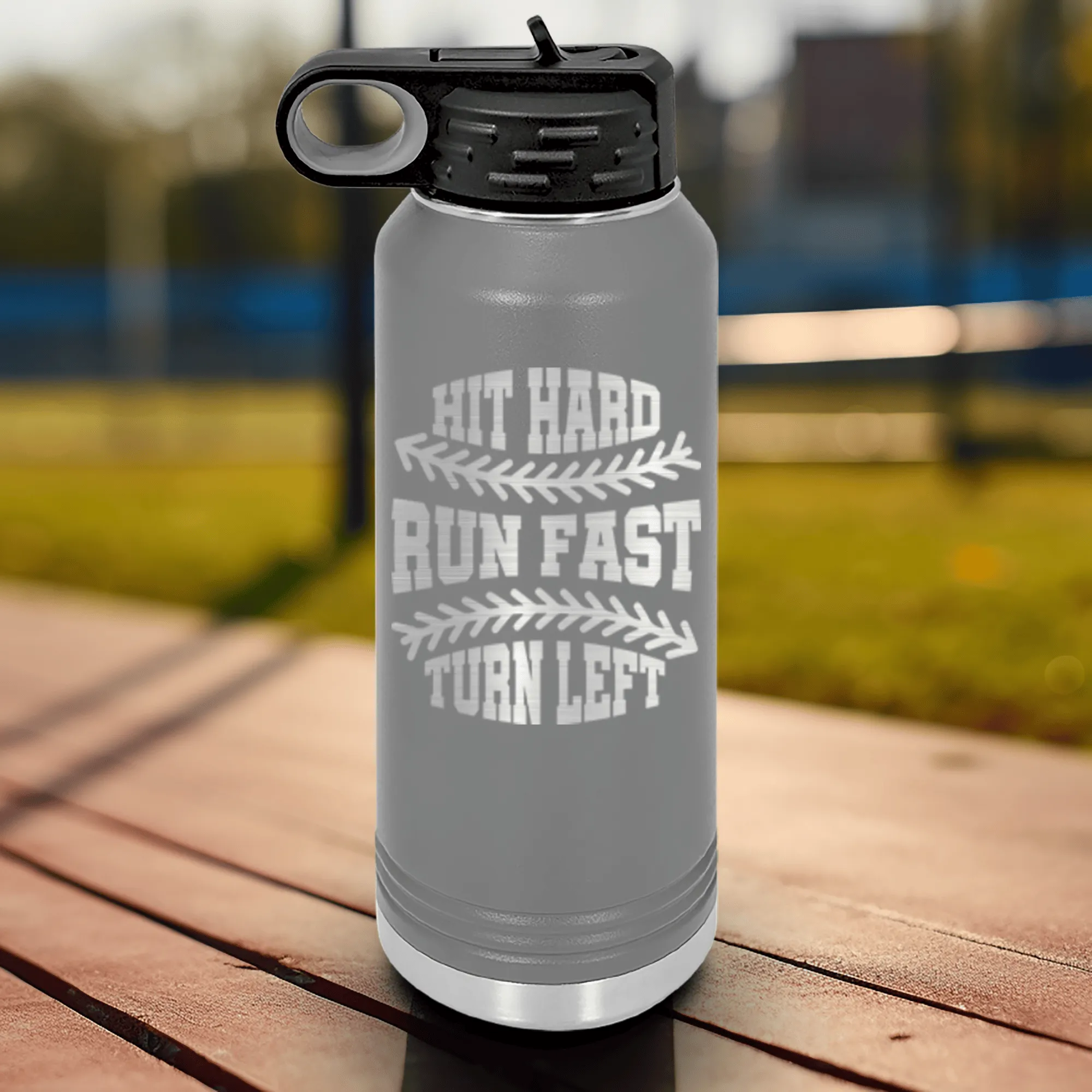 Swing For The Fences Water Bottle