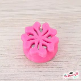 Thread Cutter, Magnetic Flower PINK