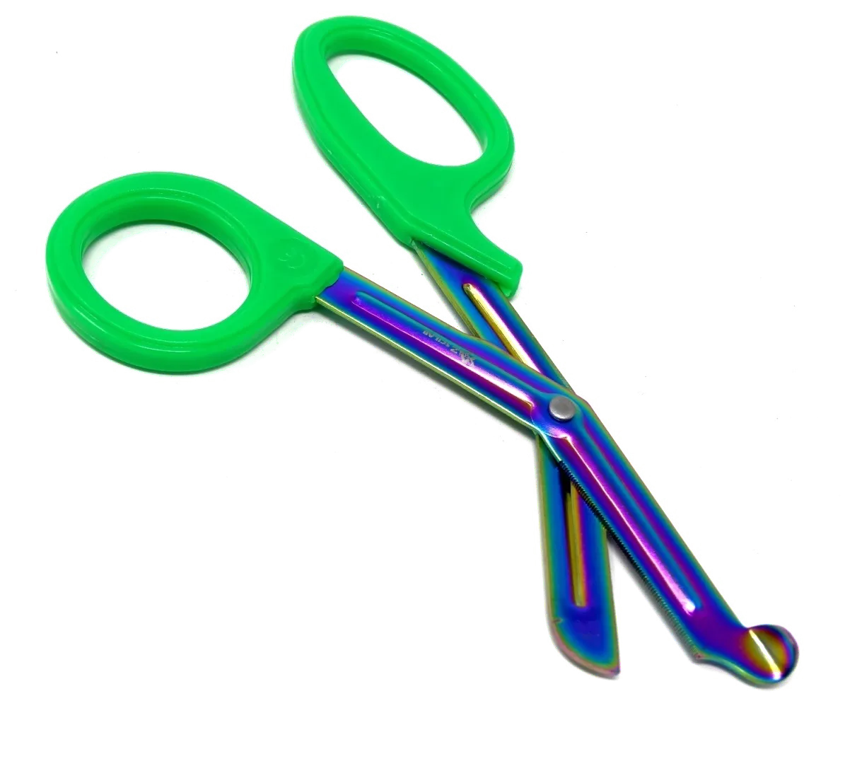 Trauma Paramedic Shears with Fluoride Multi Color Blades 7.25"