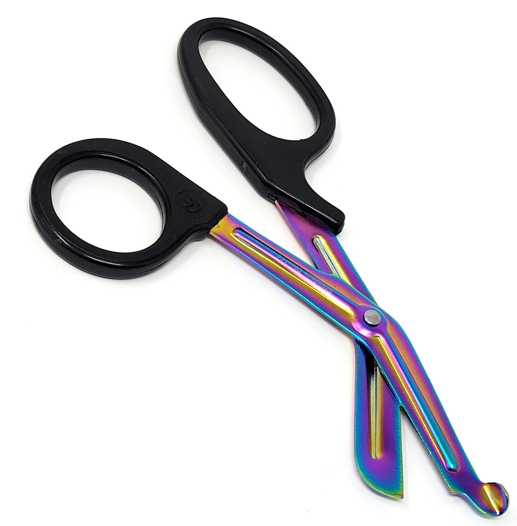 Trauma Paramedic Shears with Fluoride Multi Color Blades 7.25"