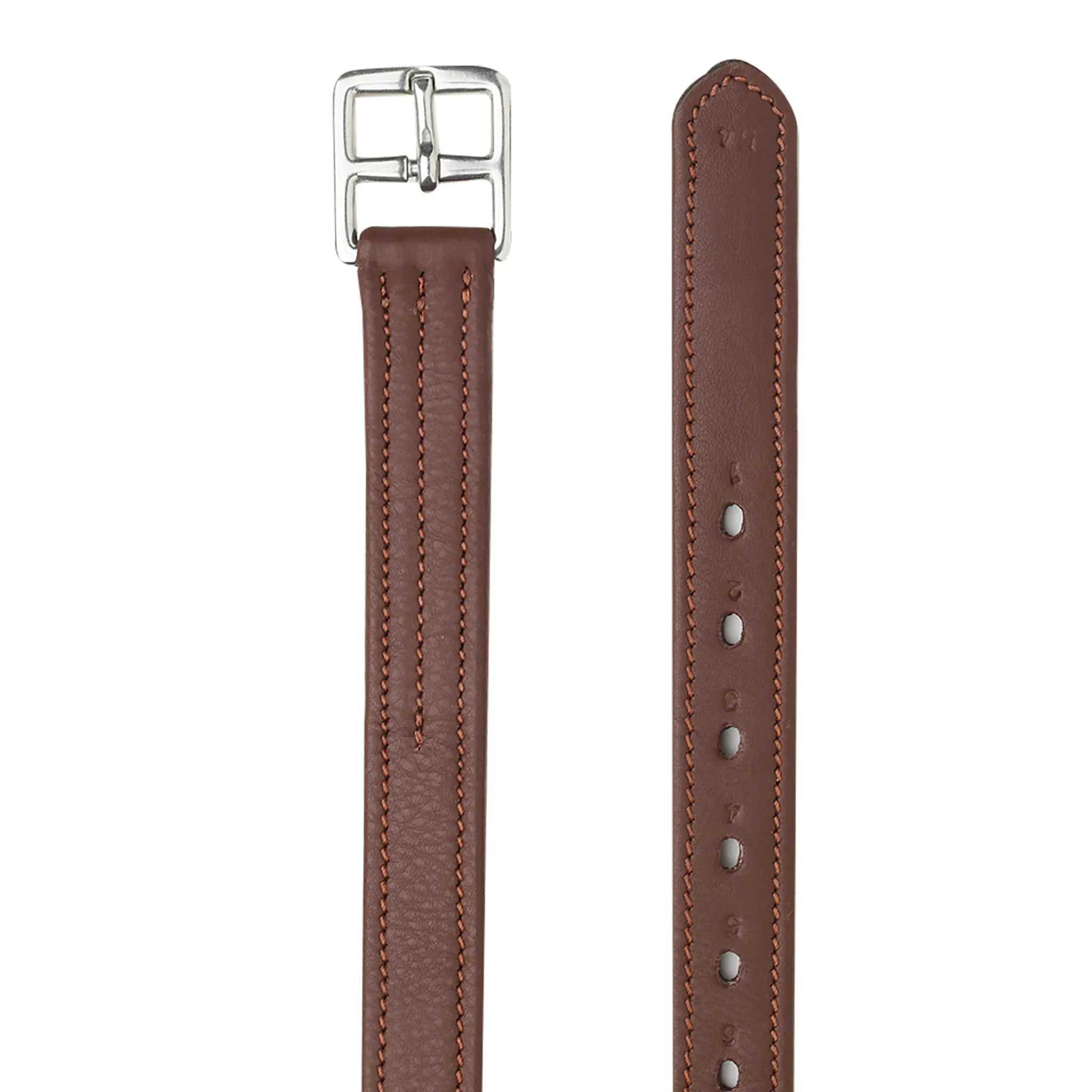 Triple Covered Stirrup Leathers - Oakbark