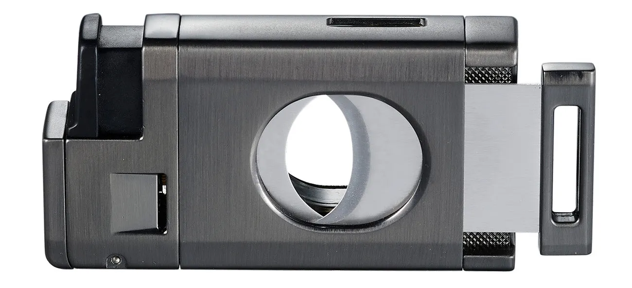 Visol LighCut Gunmetal Triple Torch Flame Lighter and Cigar Cutter