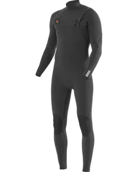 Vissla - Seven Seas 3/2 Chest-Zip Full Suit - Charcoal 2