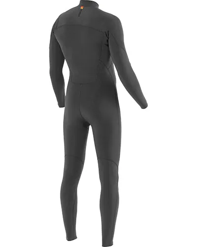 Vissla - Seven Seas 3/2 Chest-Zip Full Suit - Charcoal 2