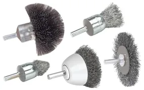 Walter 09C015 1-1/2" ALLSTEEL™ Mounted Crimped Wire Cup Brush (1 Brush)