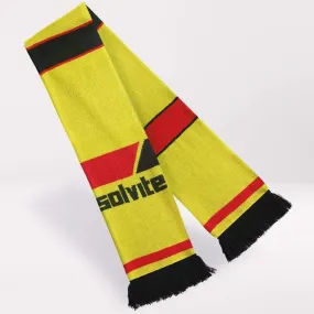 Watford Retro Football Scarf 1985-88 Home Shirt