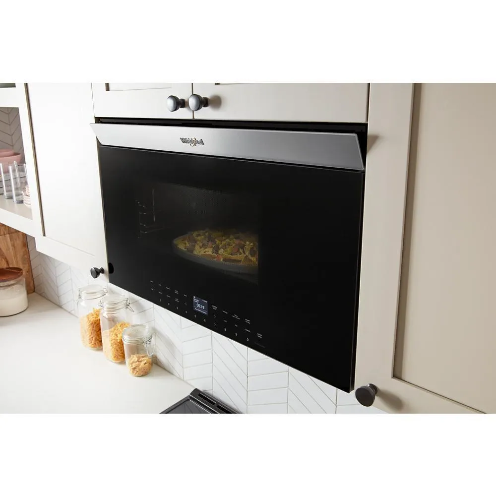 Whirlpool WMMF7330RB Air Fry Over- the-Range Oven with Flush Built-in Design