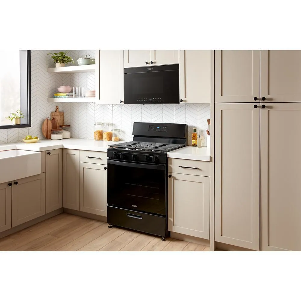 Whirlpool WMMF7330RB Air Fry Over- the-Range Oven with Flush Built-in Design