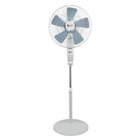 Wind Pro Stand 400 MM High Velocity Pedestal Fan (Snow White)