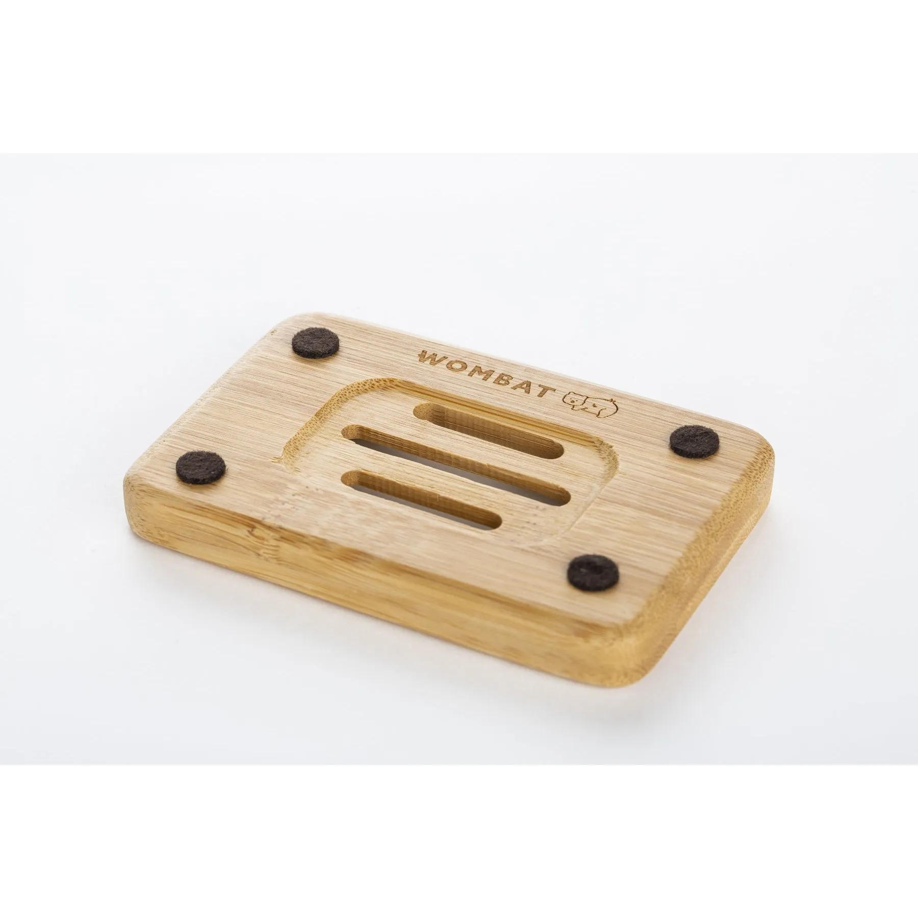 Wombat Bamboo Soap Holder Dish