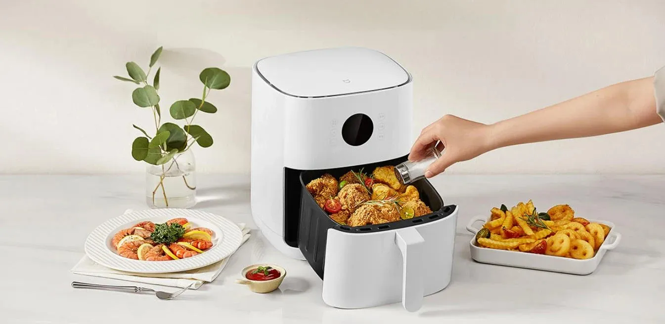 XIAOMI MIJIA Air Fryer 4.5L Multifunctional Household Low Oil And Light Fat Fryer Intelligent NTC Precise Temperature Control