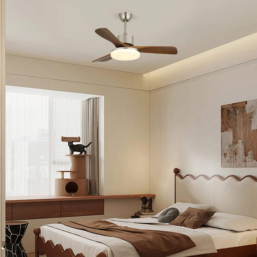 Zephyr Wood Ceiling Fan Light