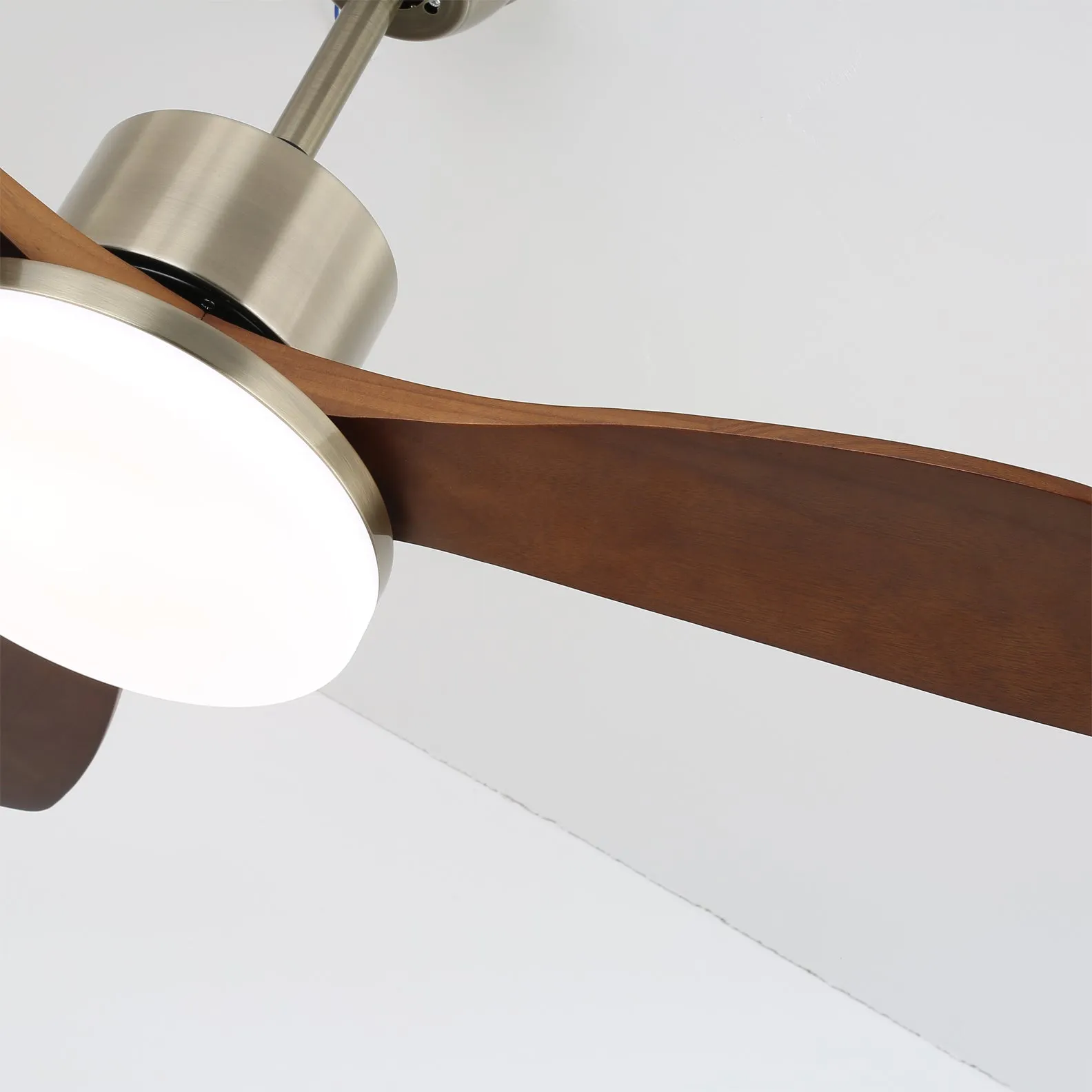 Zephyr Wood Ceiling Fan Light